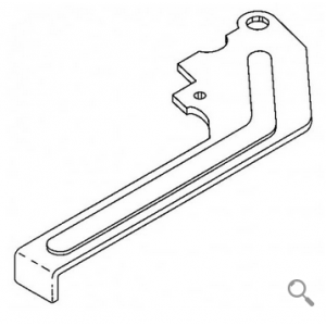 Locking Lever - For Sharpening Assembly 439698